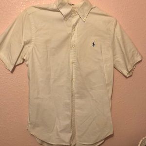 White Ralph Lauren Classic Fit Shirt